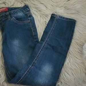 Arizona dark wash skinny jeans